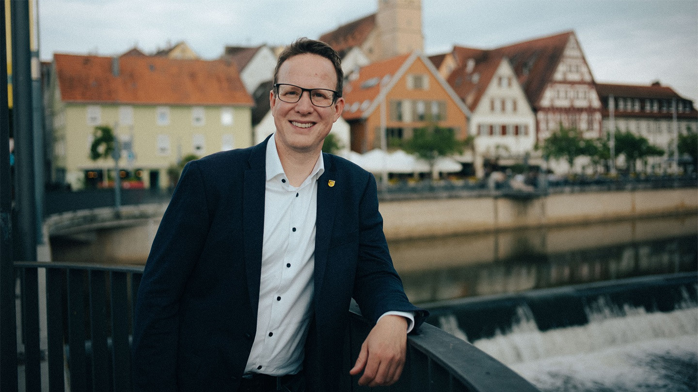 Johannes Fridrich, Oberbürgermeister der Stadt Nürtingen Johannes Fridrich, Oberbürgermeister der Stadt Nürtingen